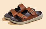 Purewhoosh Flow Sandals in Tan for Daily Use