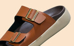 Purewhoosh Flow Sandals in Tan for Daily Use