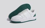 The Rockers Sneakers in White/Green for Casual Wear