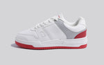The Rockers Sneakers in White/Red for Casual Wear