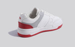 The Rockers Sneakers in White/Red for Casual Wear