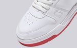 The Rockers Sneakers in White/Red for Casual Wear
