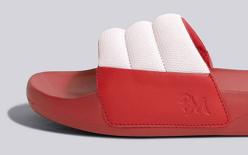Cloudfoam red slides shop