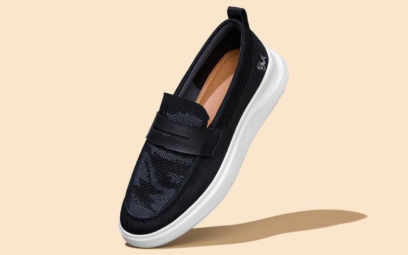 The Breezy Loafers in Black for Casual Wear