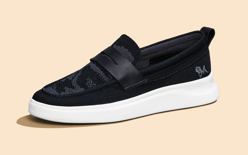 The Breezy Loafers in Black for Casual Wear