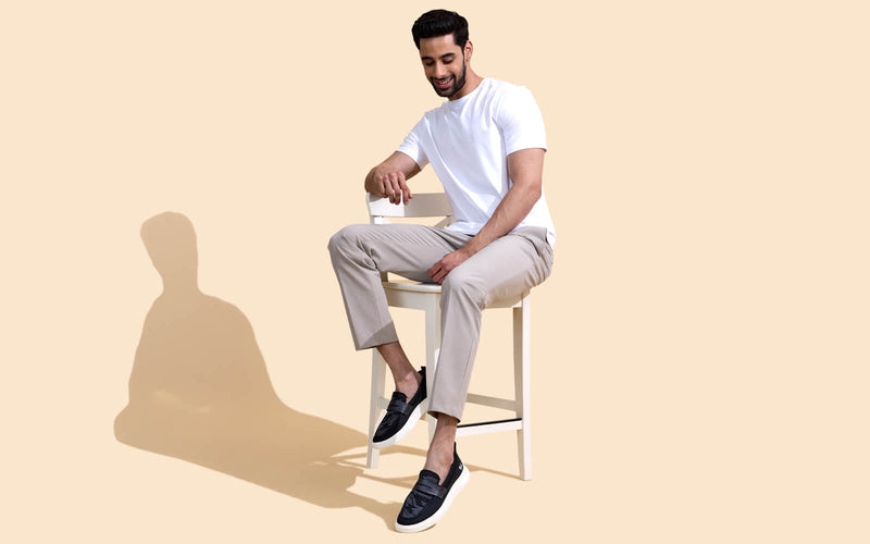 The Breezy Loafers in Black for Casual Wear