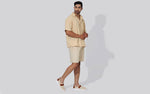 Brunch Loafers in Ivory/Tan for Casual Wear