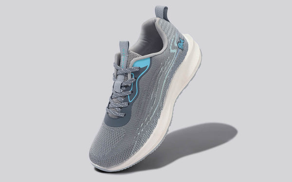 Grey-Aqua Blue