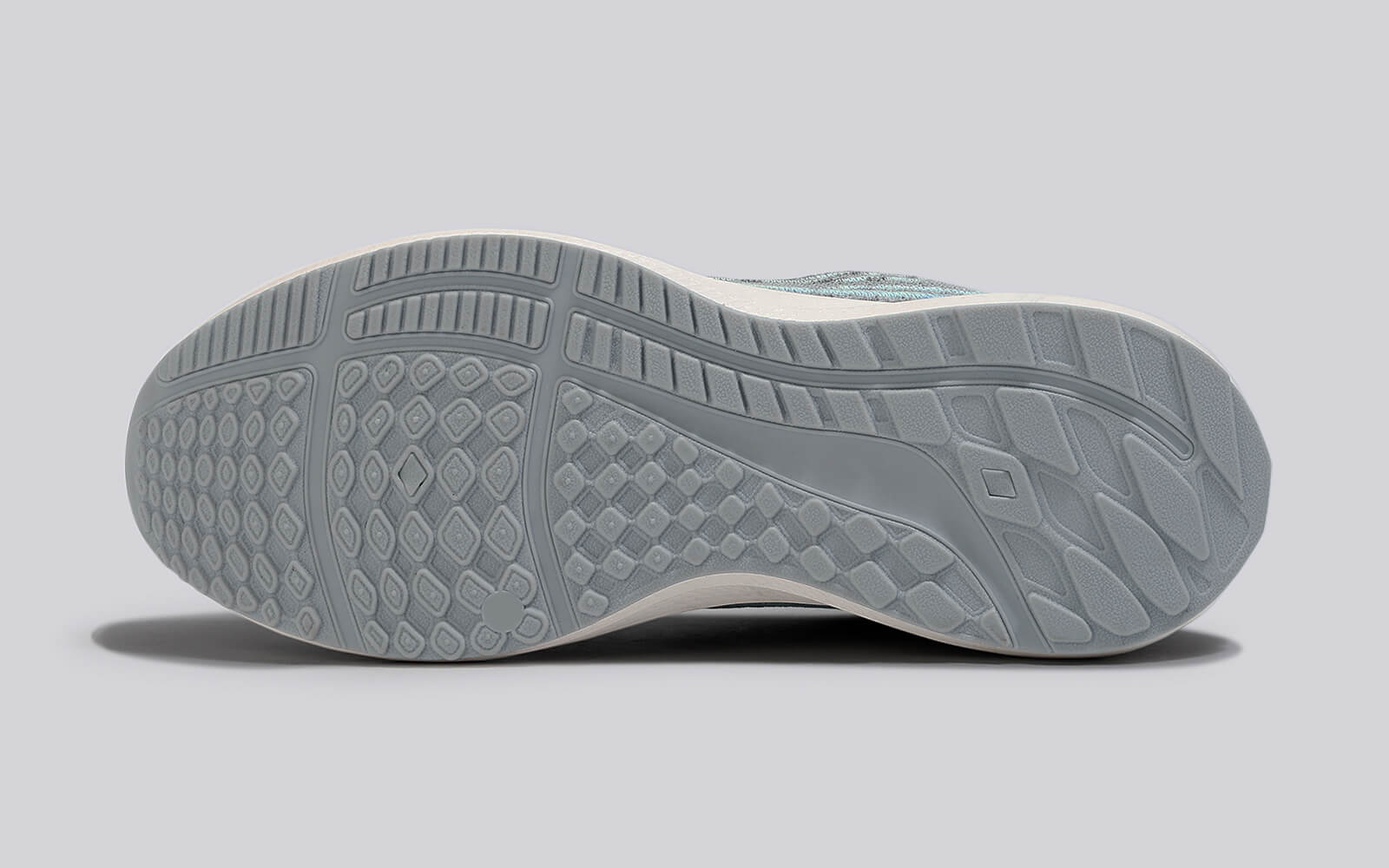 Grey-Aqua Blue