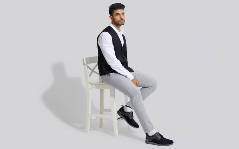 The Derbies Sneakers in Black for Formal Wear