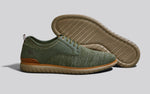 The Derbies Sneakers in Olive for Formal Wear