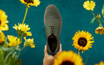 The Derbies Sneakers in Olive for Formal Wear
