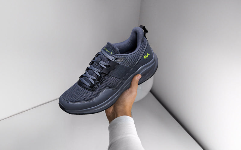 The Exuberants Sneakers in Grey for Casual Wear