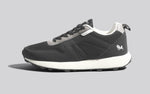 The Eighties Sneakers in Black-Grey-White for Retro Style