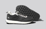 The Eighties Sneakers in Black-Grey-White for Retro Style