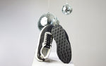 The Eighties Sneakers in Black-Grey-White for Retro Style