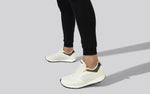 The Eighties Sneakers in Ivory-Brown-Yellow for Retro Style
