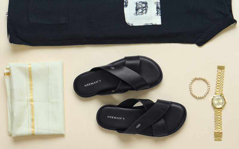 The Minimals Sandals in Black for Trending Style