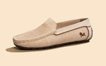 The Weave Loafers in Beige for Casual Wear