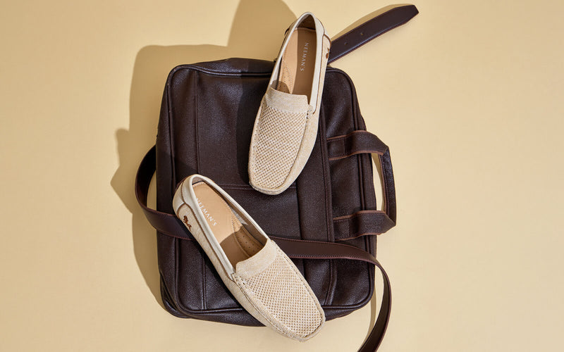 The Weave Loafers in Beige for Casual Wear