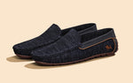 The Weave Loafers in Black for Casual Wear