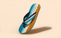 Teal-Ivory-Orange