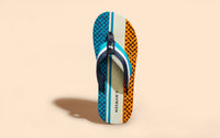 Teal-Ivory-Orange