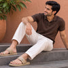 Native Toe Loop Sandals For Men : Goat