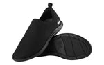 ReLive Knit Slip Ons in Hale Black for Signature Style