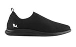ReLive Knit Slip Ons in Hale Black for Signature Style