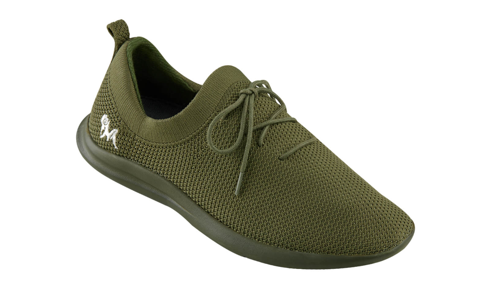 ReLive Knit Sneakers Olive Green - Main Image