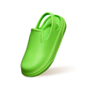 Cushers Clogs For Women : Neon Green