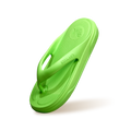 Cushers Flips For Men : Neon Green
