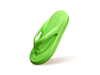 Cushers Flips For Women Flip Flops in Neon Green for Outdoor Use