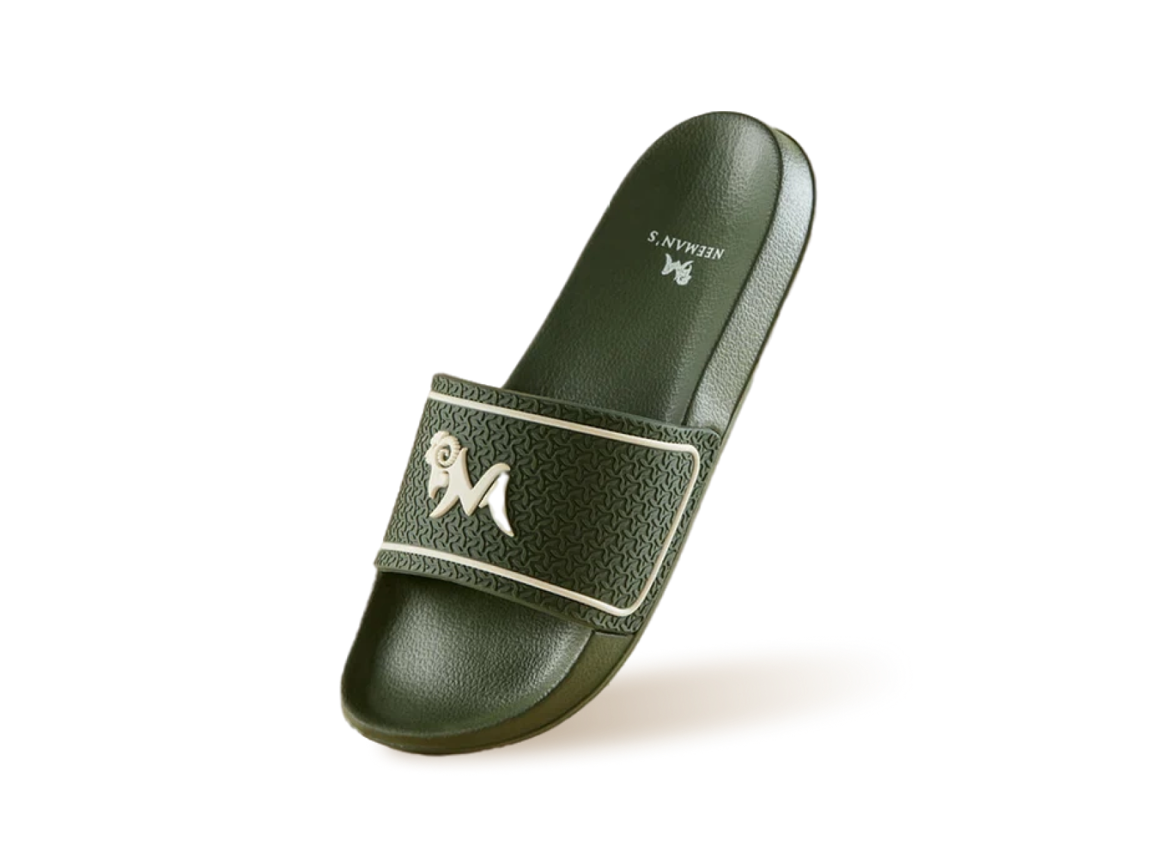 Signature Slides in Olive Green for Daily Use