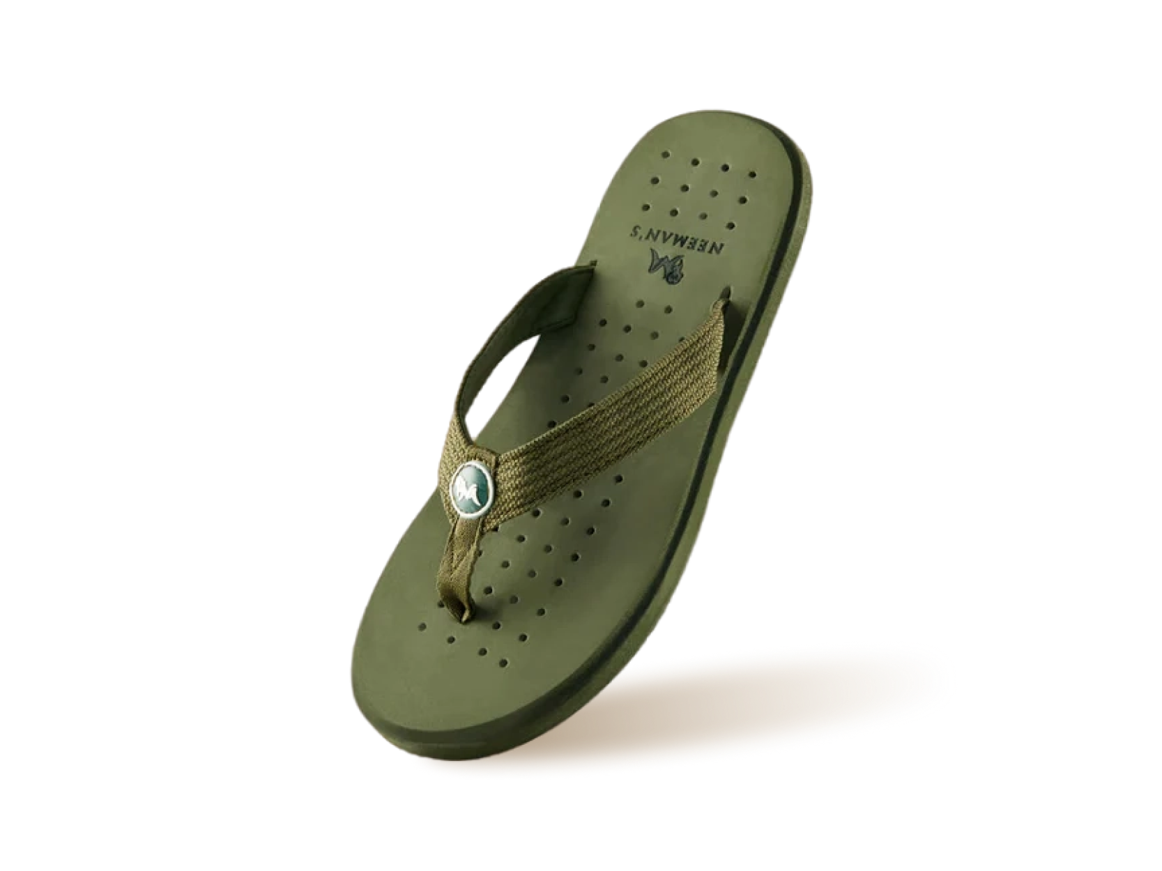 Eco Flips Flip Flops in Olive Green for Daily Use