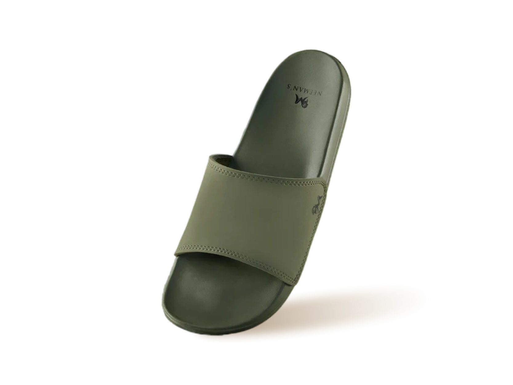 Eco Slides in Olive Green for Daily Use