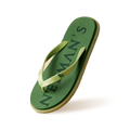 Classic Slippers : Olive Green