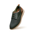 Textured Derby Sneakers : Olive