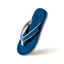 Fluffy flips : Peacock Blue