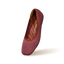 Metallic Square Flats : Pink