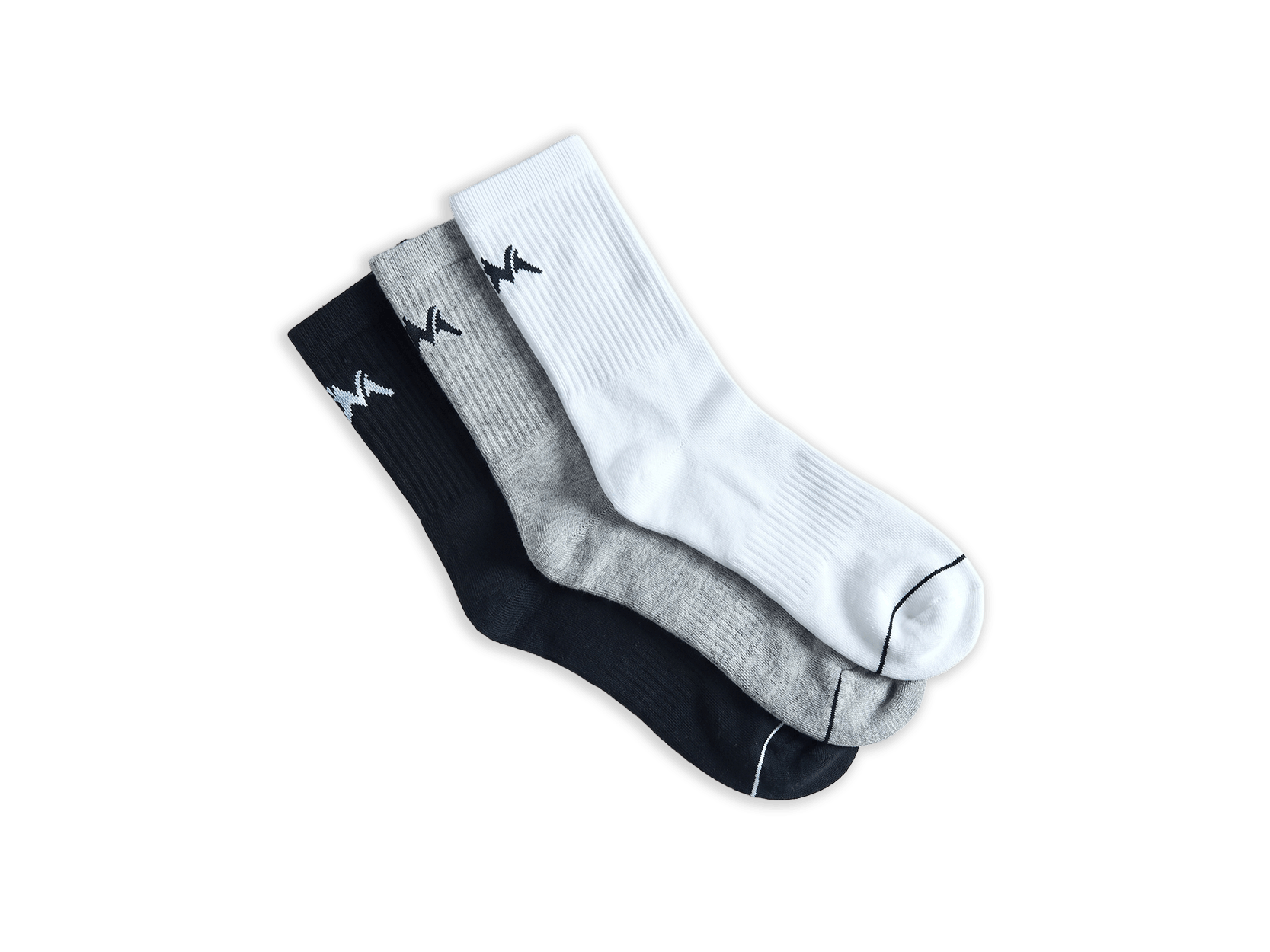 Black Grey White