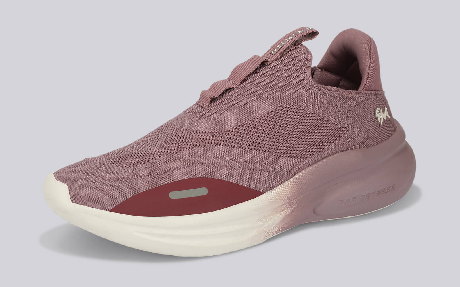 mauve/ivory