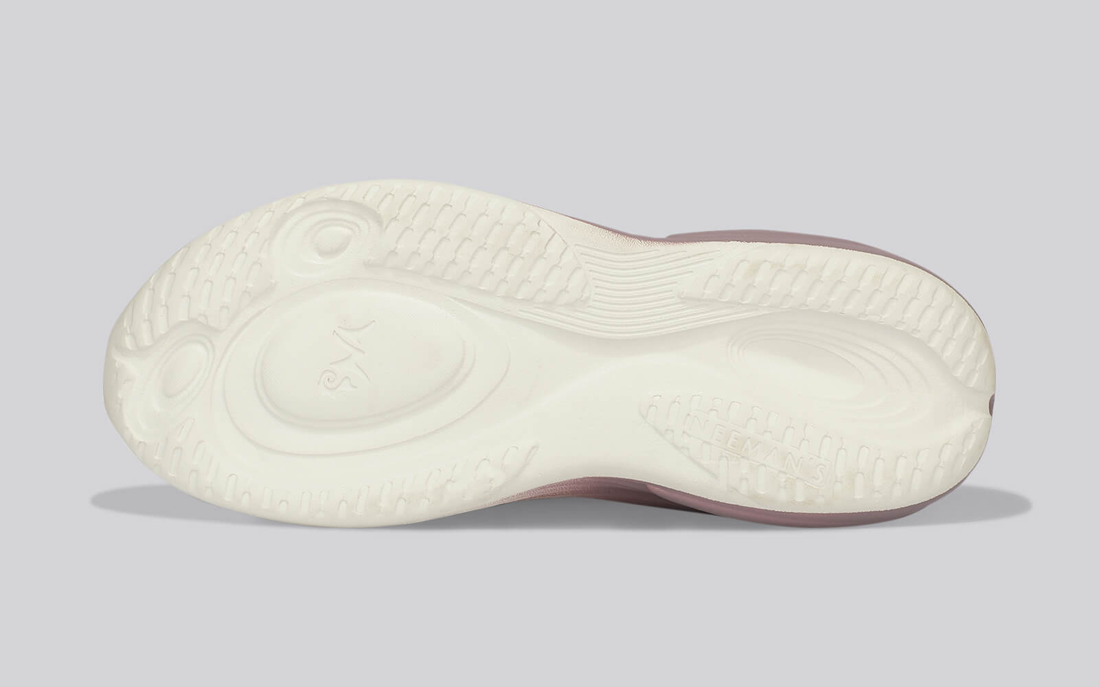 mauve/ivory