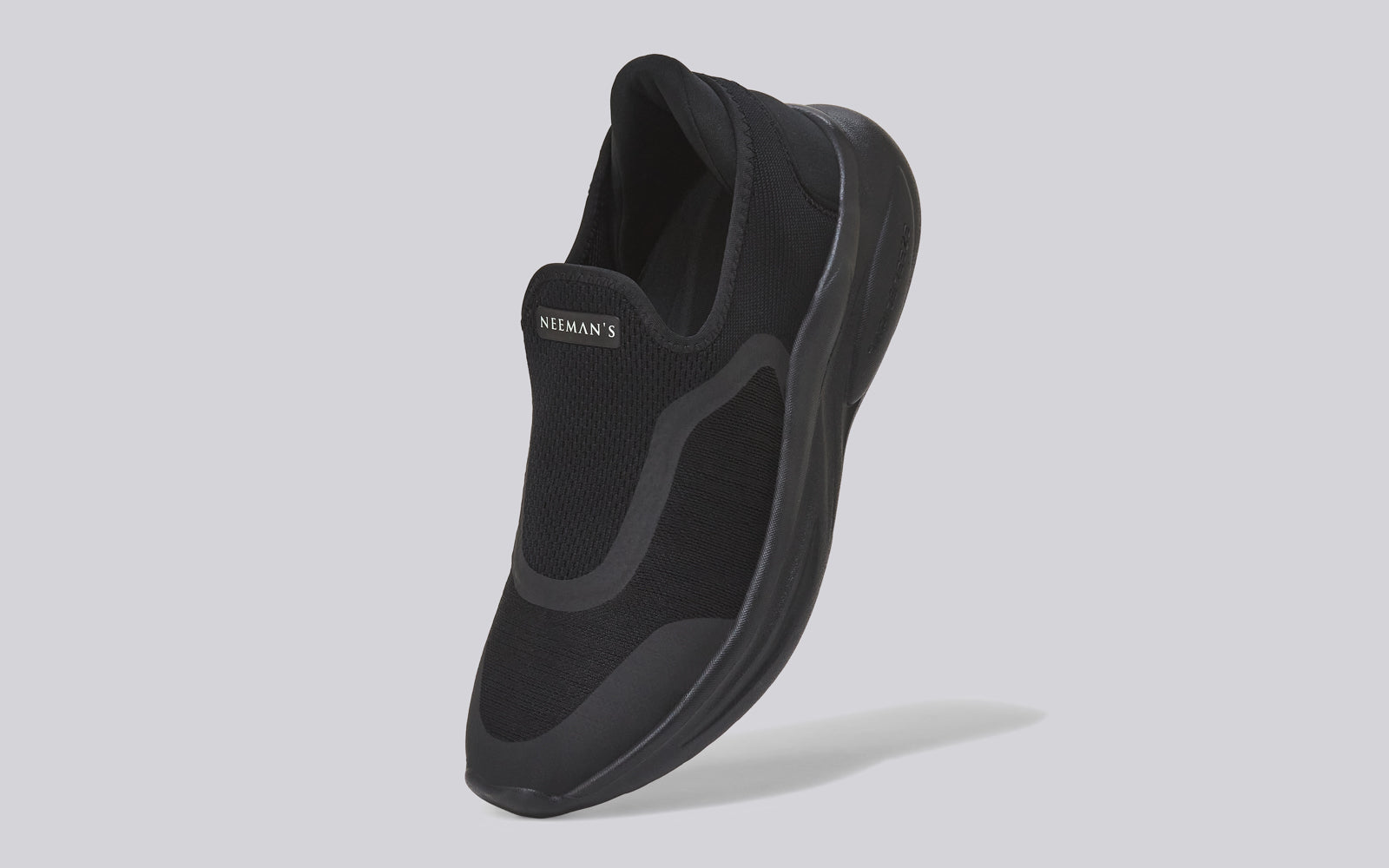 Rapid Breeze Pulsatile Slip Ons for Men : Black