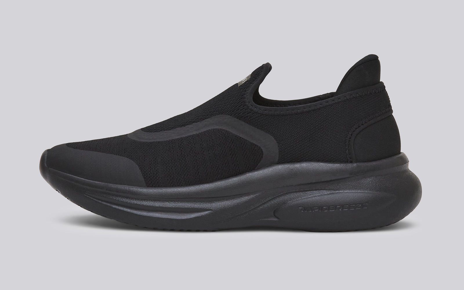 Rapid Breeze Pulsatile Slip Ons for Men : Black