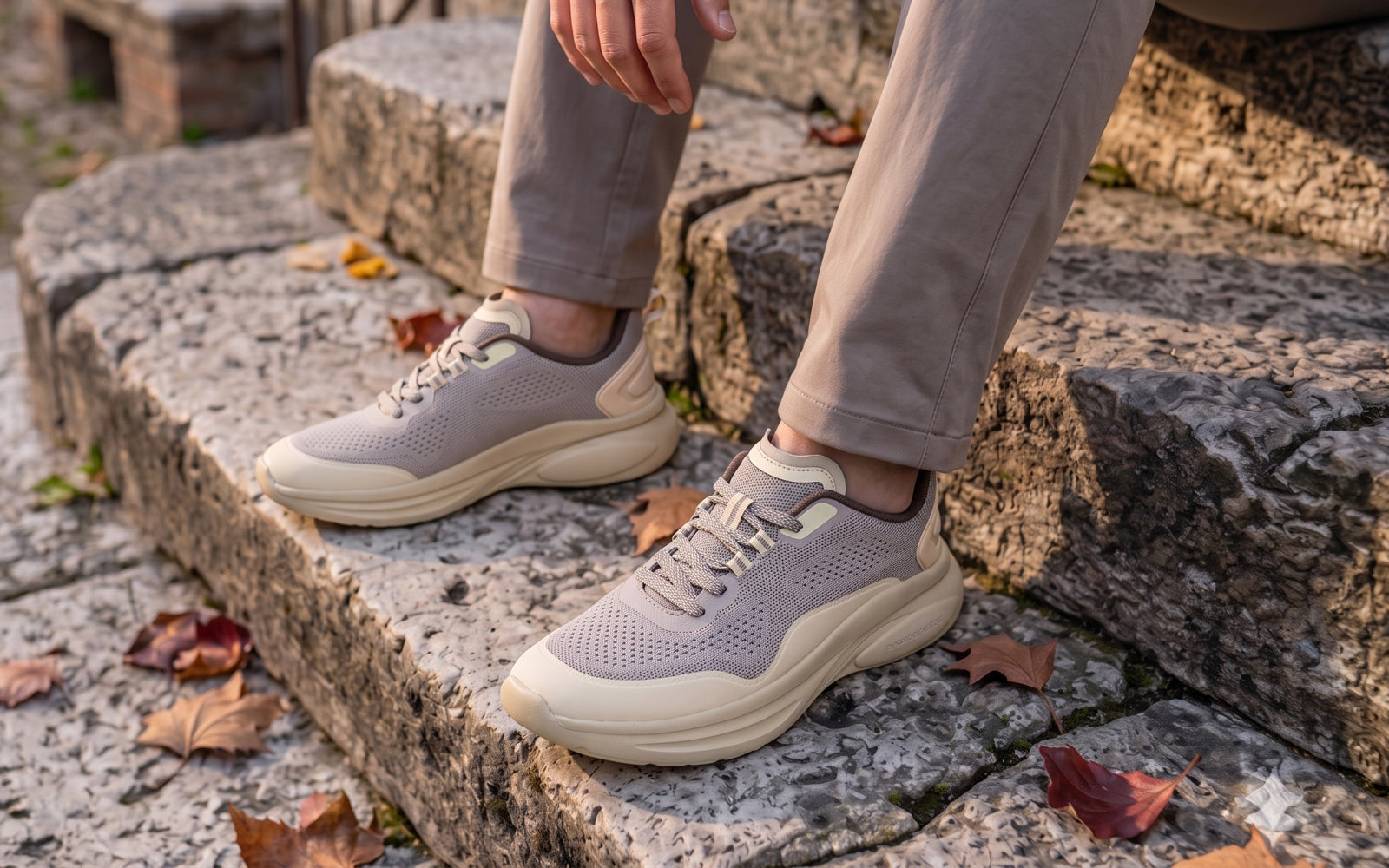 Rapid Breeze Serene Lace Ups for Men : Goat