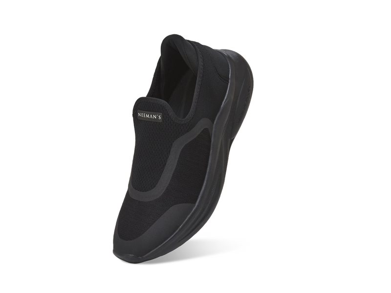 Rapid Breeze Pulsatile Slip Ons for Men : Black