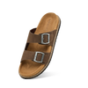 Recreation Two-Strap Sandals For Men : Brown