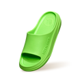 Cushers Slides For Women : Neon Green